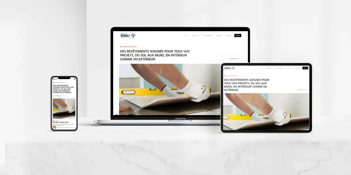 Barbet Sebastien Artisan Carreleur A Chahaignes Pres De Ruille Sur Loir Et De Monnaie Nouveau Site Internet